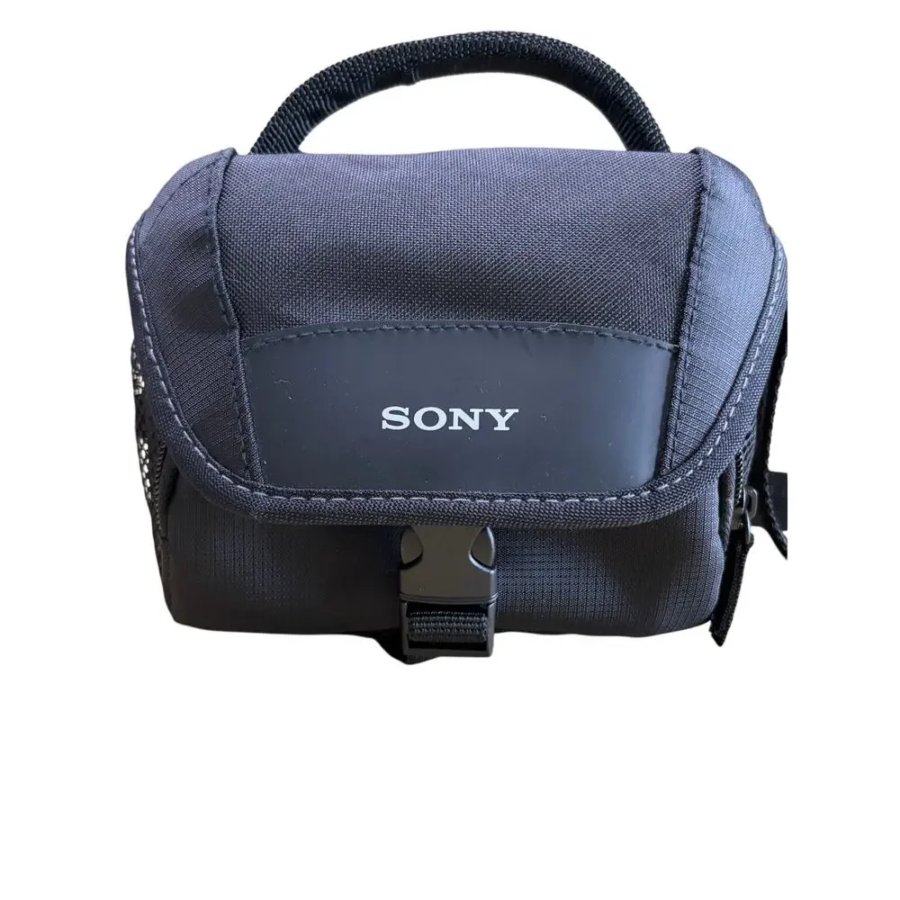 Sony LCS-U11 Compact Camera Shoulder Bag Black Padded
